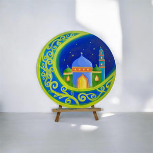 Acrylic coloring set circle - 03152471