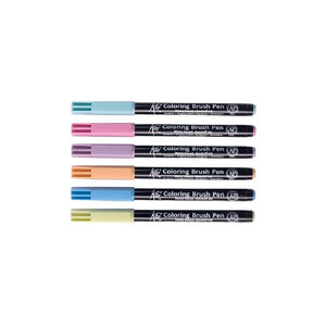 Sakura KOI COLOR BRUSH EARTH SET 6 - 02130762