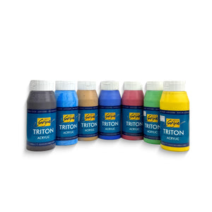 C.KREUL ASSORTED OFFER,SOLO GOYA TRITON ACRYLIC 750ML-7PCS-52501885