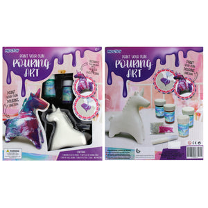 MOGTOY- Paint Your Own Pouring Art- Unicorn - 17290011