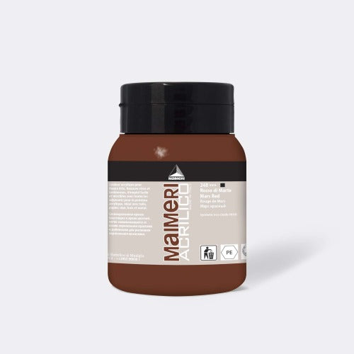 Maimeri AM Acrilico Mars Red 248 (500 ml)- 01070672