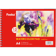 Foska Watercolor Pad A4 - 03350186