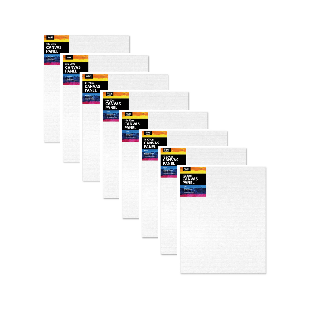 Mogart Canvas Panel 280Gms, 40x50cm - Set of 8pc- 03190057