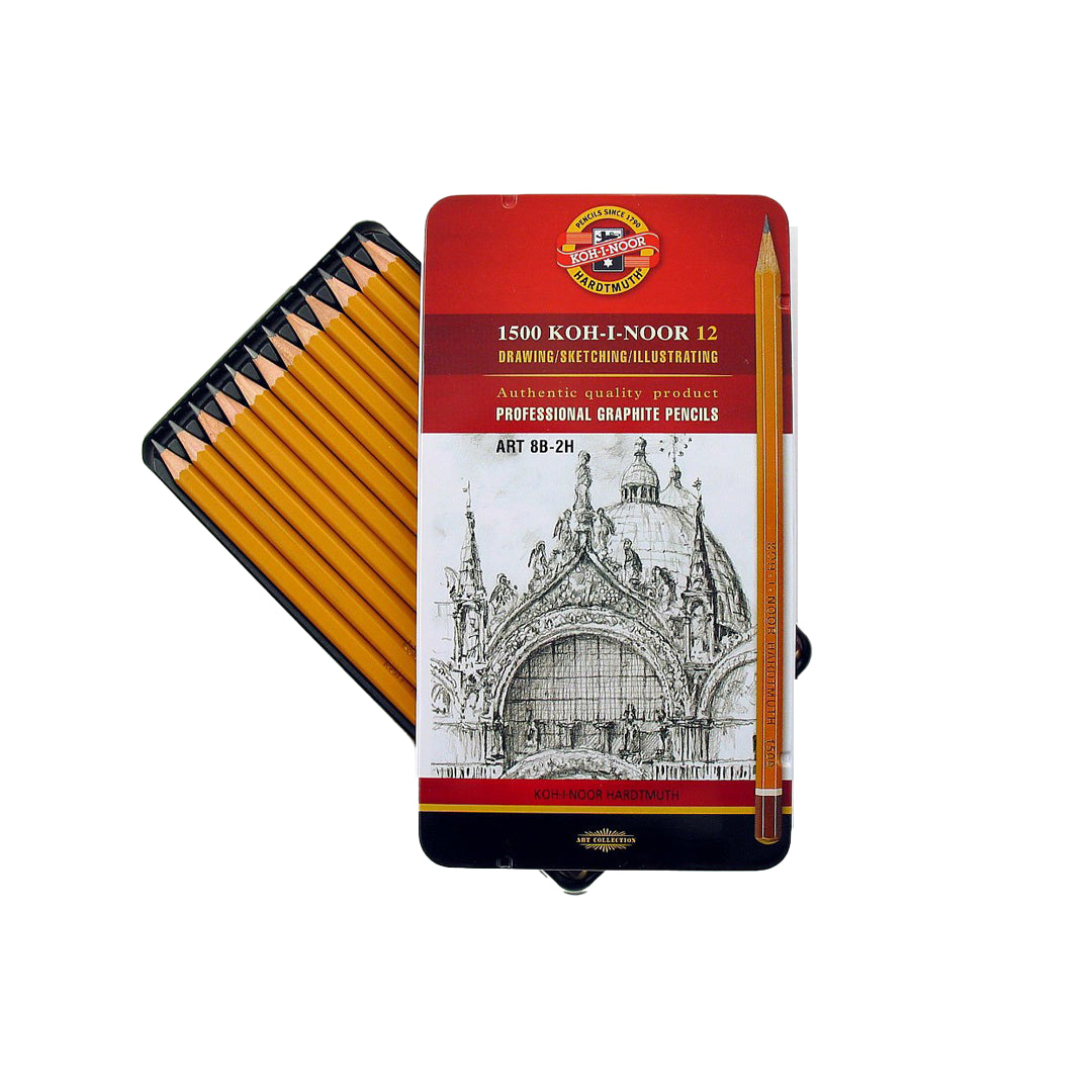 Koh-I-Noor Set of Graphite Pencils 1502 GRAPHIC-05000005