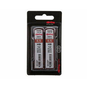 Rotring Lead 0.5mm HB refill set of 2pc- 17250184