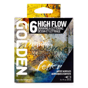 Golden - High Flow Drawing & Lettering Set - 01360997
