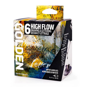 Golden - High Flow Drawing & Lettering Set - 01360997