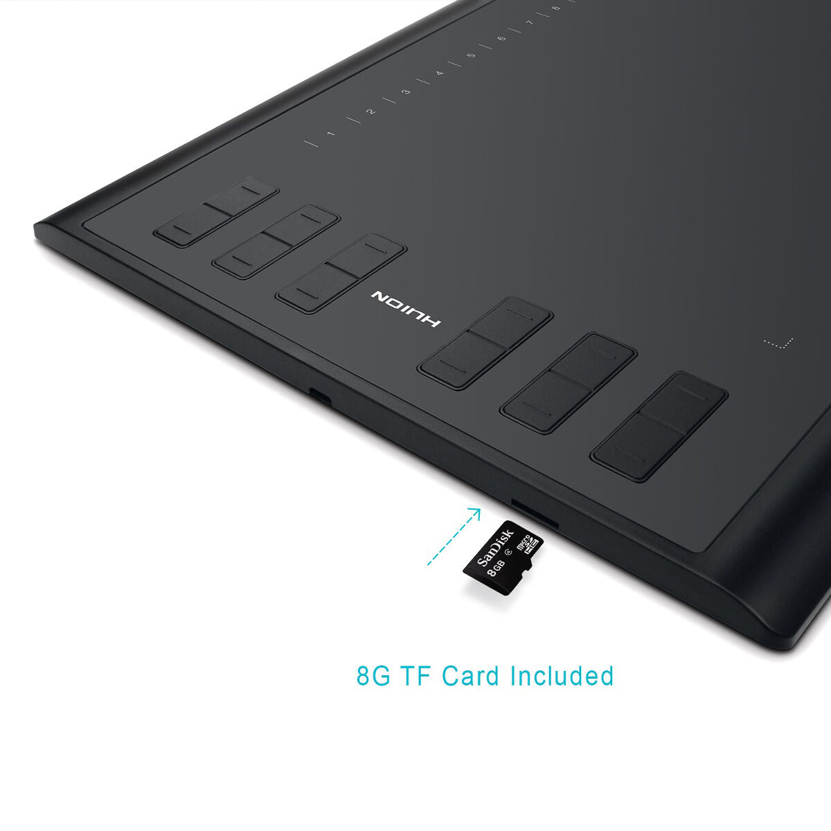 HUION 1060Plus Professional Graphics Pen Tablet - 04440007