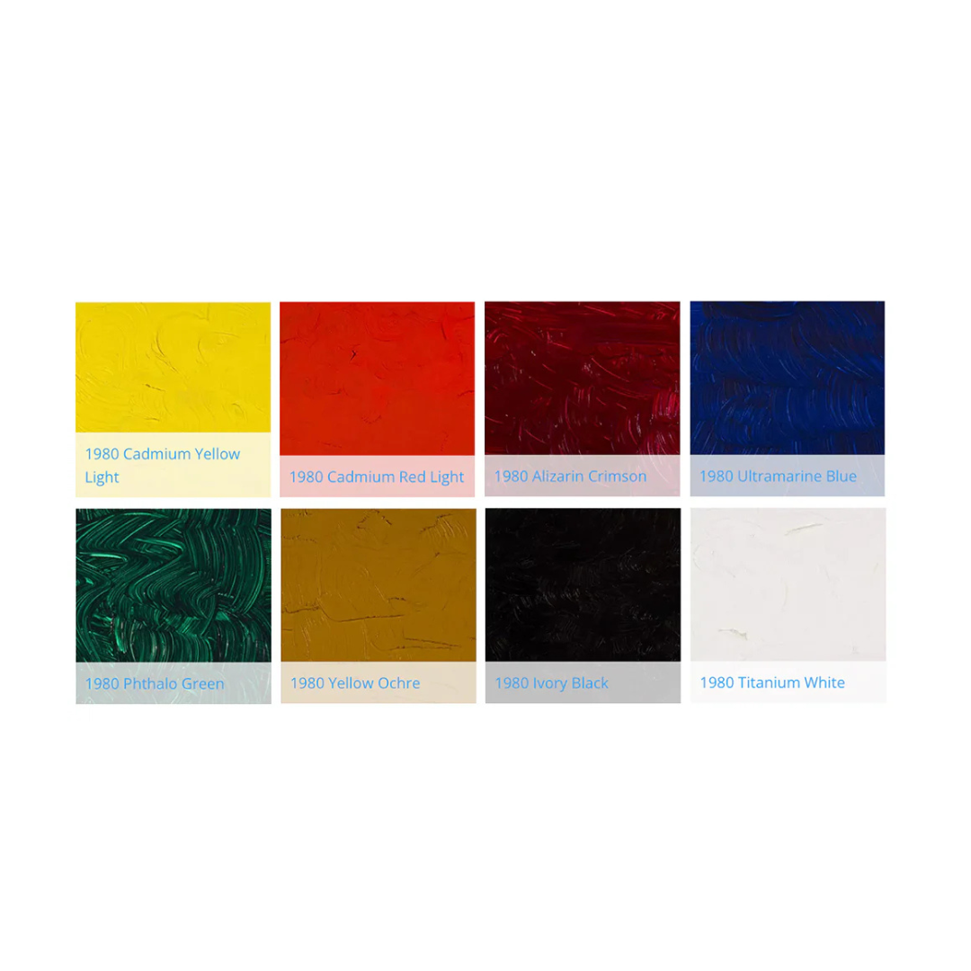 Gamblin 1980 Oil Color Exclusive Set - 03230027