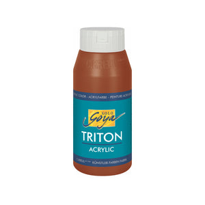 Solo Goya Triton Acrylic- 750ml-  Dark Oxide Brown- (17012)- 52501203