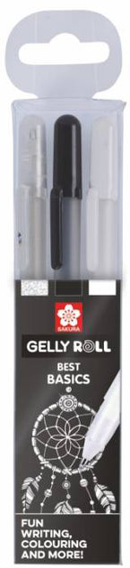 Sakura GELLY BASIC BLACK-WHITE-CLEAR-02130690