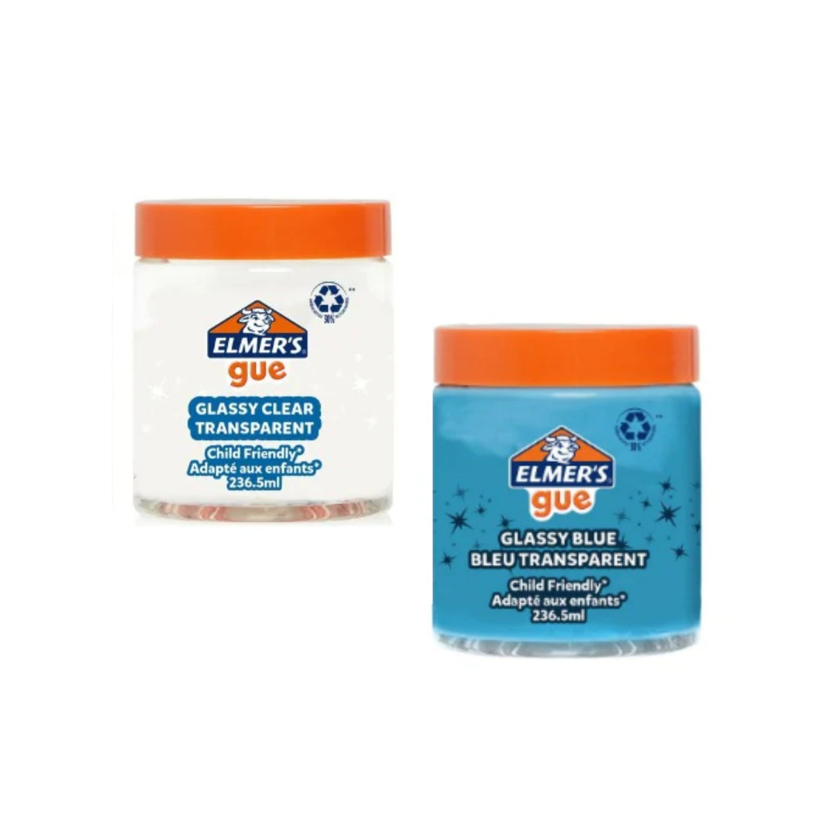 Elmer’s Gue Slime Set of 236ml Blue+clear gue 236ml - 17250403