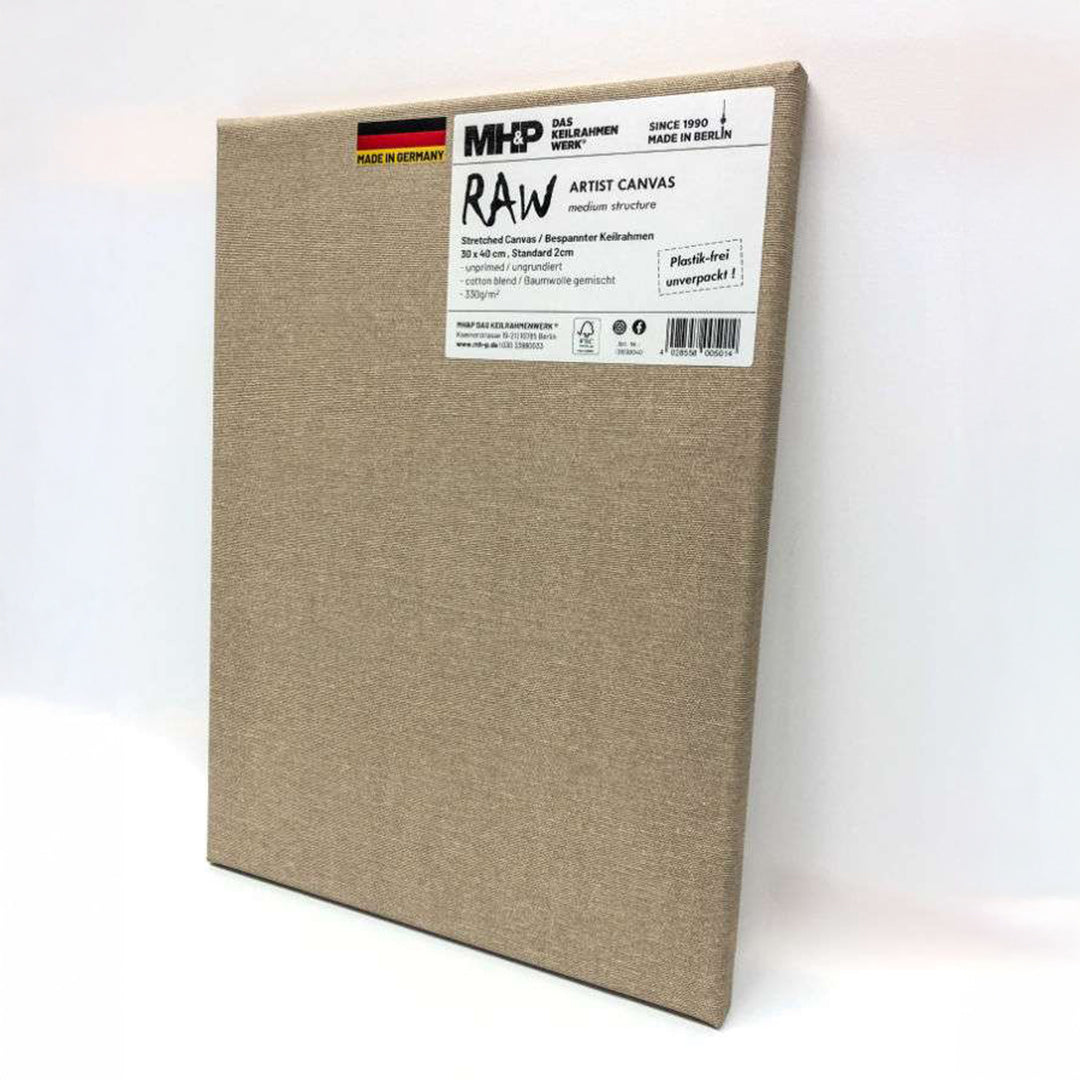 MH&amp;P Canvas 50x50cm stretcher frame Raw Standard-03250042