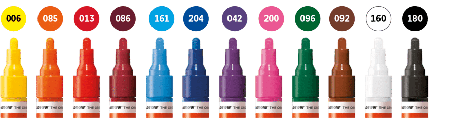 Molotow- One4all Acrylic Marker- 4mm Main Kit1 X 12-(200.153)-05600057
