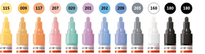 Molotow- One4all Acrylic Marker- 4mm- Pastel Kit X 12-(200.165)-05600059