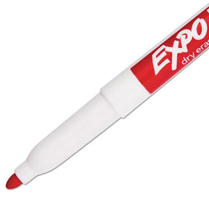 Expo - Low Odor Dry Erase Marker, Fine Point, Red Pack Of 12 - 17250327