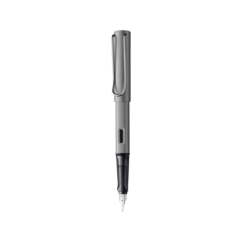lamy AL-star fountain pen graphite medium blue ink-19060039
