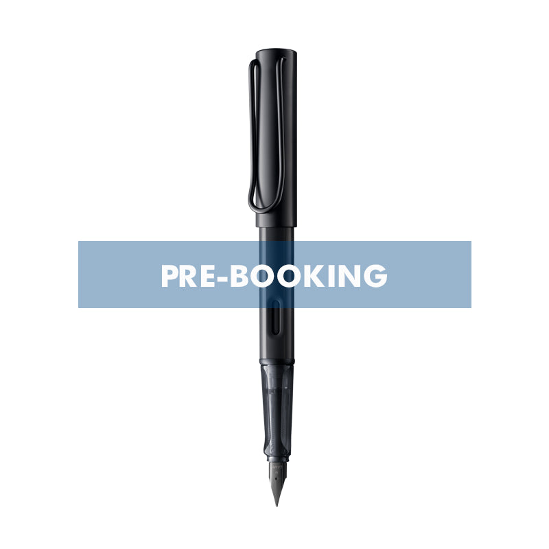 lamy AL-star fountain pen black medium blue ink-19060042
