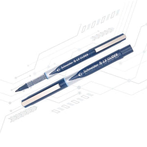 Luxor- LX Glider - |4 Assorted Colors |- Refillable Liquid Ink Roller pen - 01500131