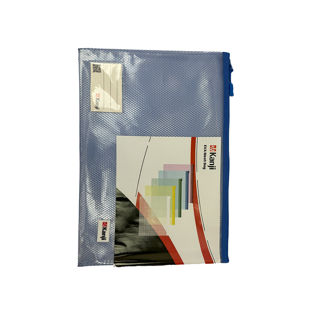 Kanji B4 Eva zipper bag Blue  -03200039