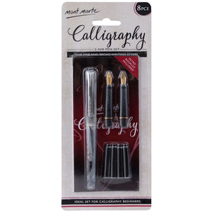 Mont Marte- 2 Nib Calligraphy Set- Set of 3packet- 04530335