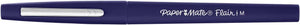 Paper Mate Flair Felt Tip Pens | Medium Point (0.7mm) | Navy Blue | Set pf 3 Pens  - 17250289