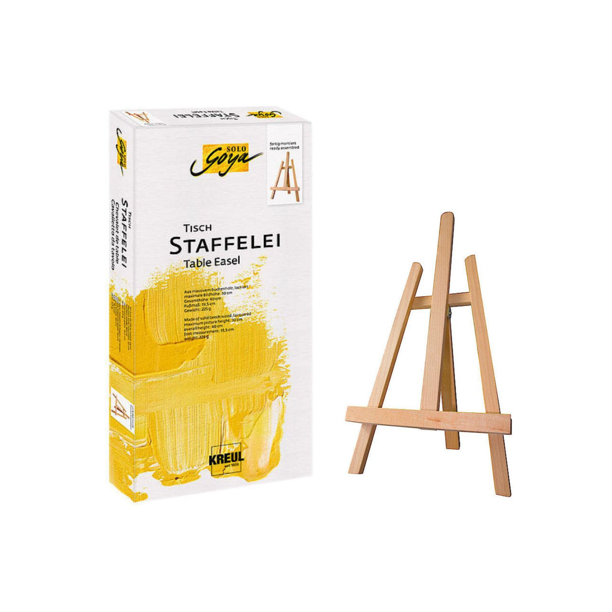 Sologoya Table Top Easel Wooden -52500520