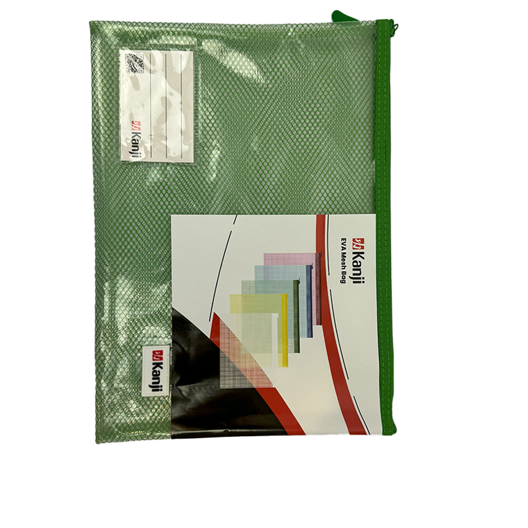 Kanji B4 Eva zipper bag Green  -03200040