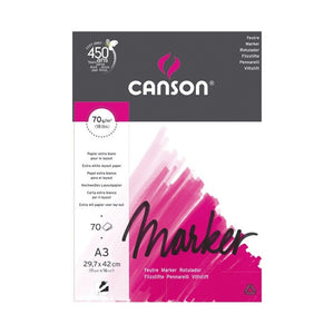 Canson - Marker Layout Pad A3,70g, 70sheet - 07020701