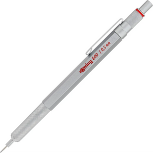 rOtring- 600 Mechanical Pencil- 0.5 mm- Silver - 17250092