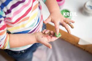 KREUL - MUCKI- Finger Paint - Black - 150ml- 52501800