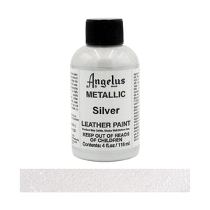 Angelus Metallic Paint Silver 118ml - 01350483