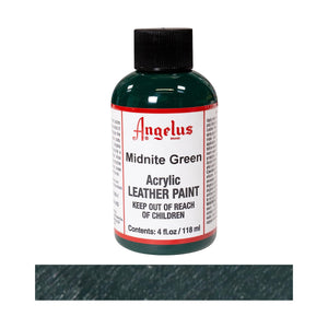 Angelus Acrylic Paint Midnight Green 118ml - 01350653