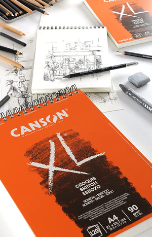 Canson XL Sketch pad Croquis 120sheet, A3, 90gsm - 07021632