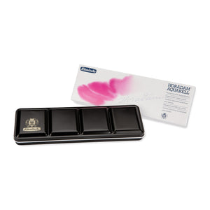 Schmincke - Horadam Aquarell Color Box With 24 Finest Watercolors 24 x 1/2 pans - 05640251