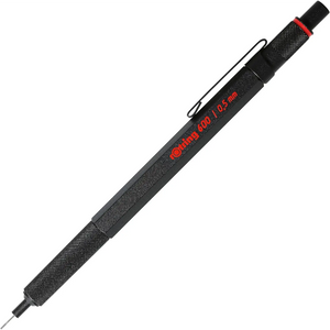 Rotring Mechanical Pencil (600/0.5mm) Full Metal Black Mechanical Pencil- 17250090