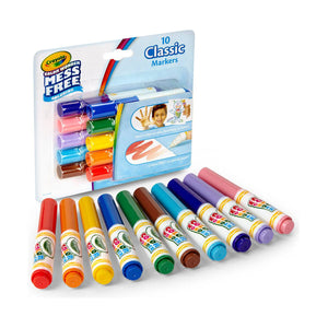 Crayola - Classic 10p-Color Wonder Markers- 01330802
