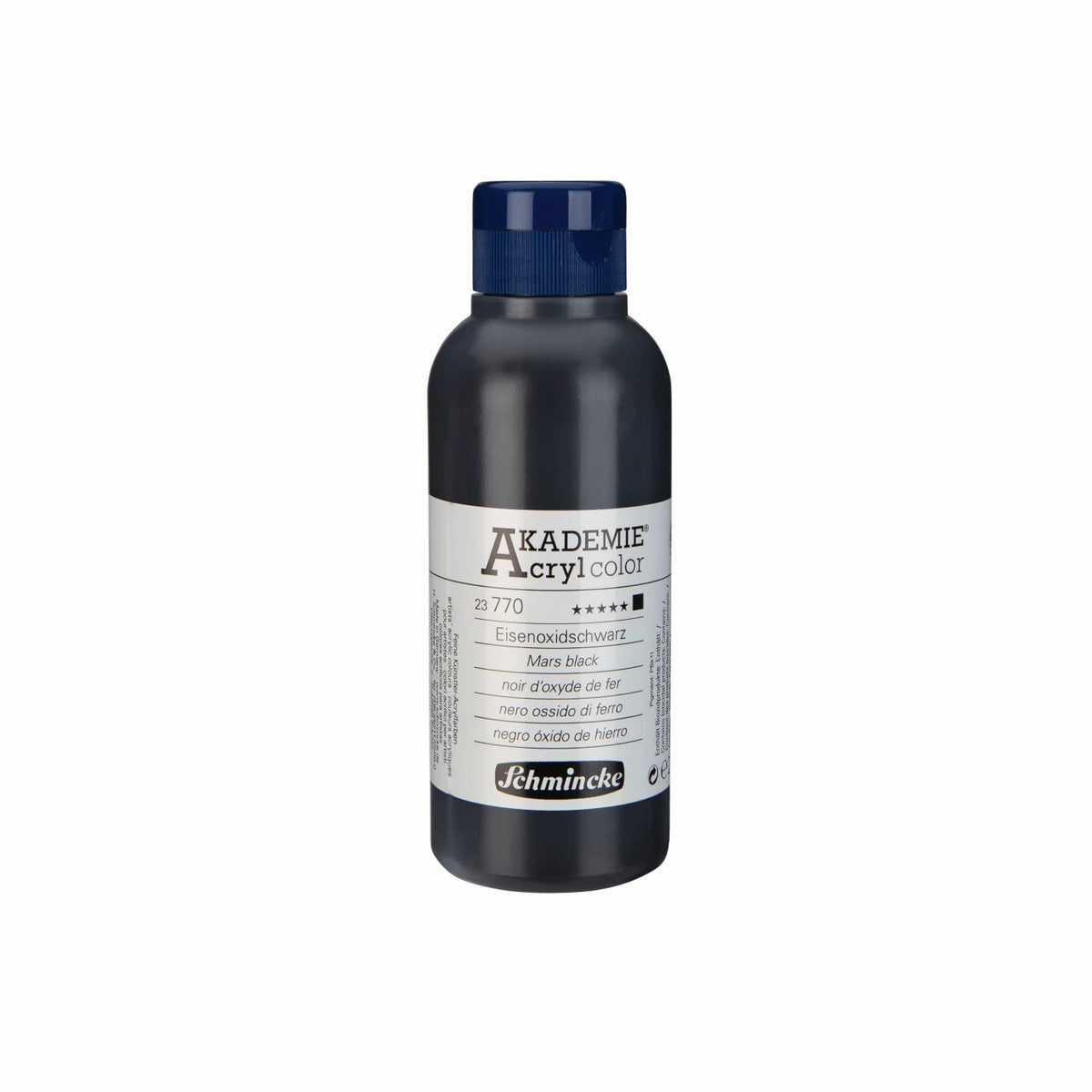 Schmincke, Akademie Acryl color, Mars Black, 250ml (23770)- 05640269