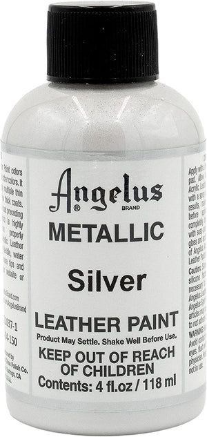 Angelus Metallic Paint Silver 118ml - 01350483