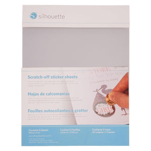 Silhouette - Scratch-Off Sticker Sheets - 01510090