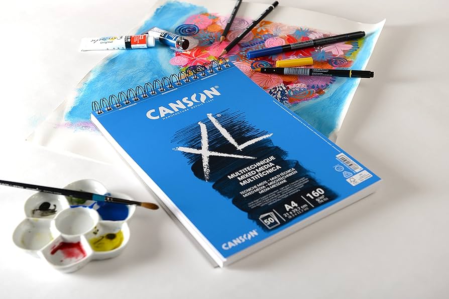 CANSON SPP CANXL MIX MEDIA 50S A4 160G-C31078A034-07021946