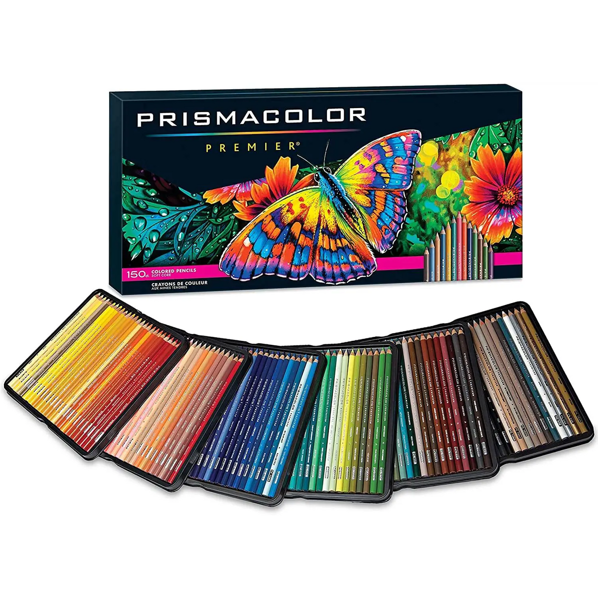 PRISMA COLOR- Colored Pencils Box of 150 Assorted Colors- 01350240