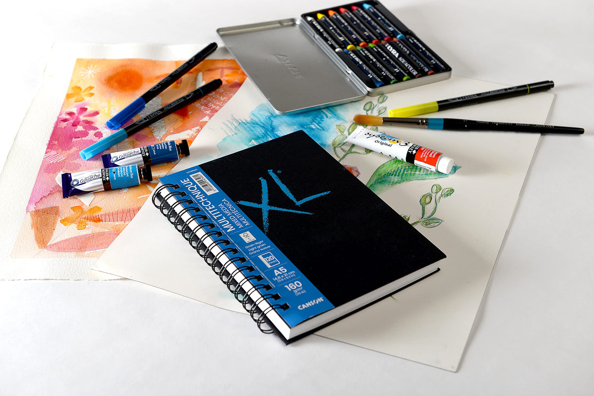 CANSON SPP CANXLBOOK 60S MIX MED A4 SGC 160G-C31200L022-07021843