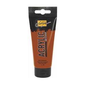 Solo Goya- Acrylic paint-100ml tube- Reddish Brown- 52501517