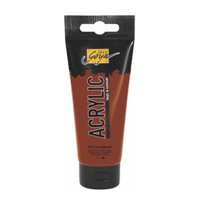 Solo Goya- Acrylic paint-100ml tube- Dark Brown- 52501520