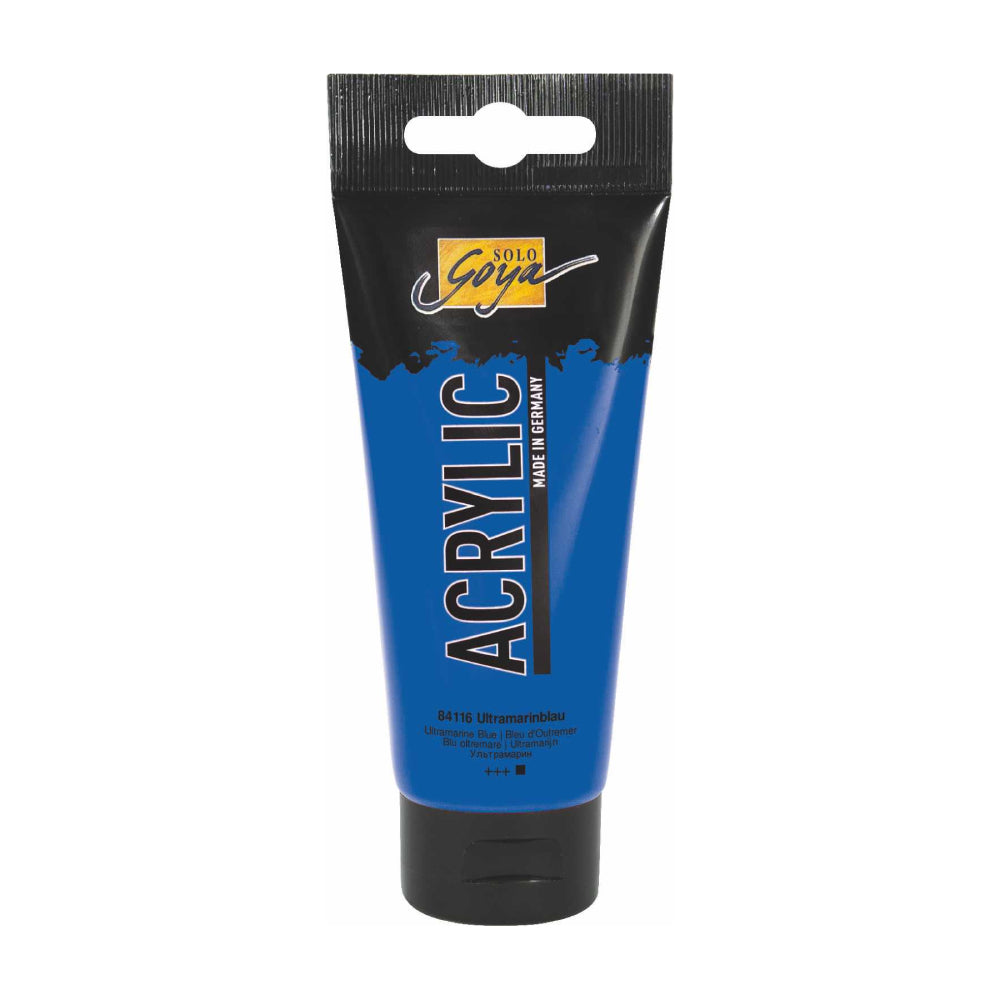 Solo Goya- Acrylic paint -100ml tube- Ultramarine Blue- 52501460