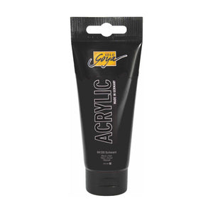 Solo Goya- Acrylic paint -100ml tube- Black- 52501470