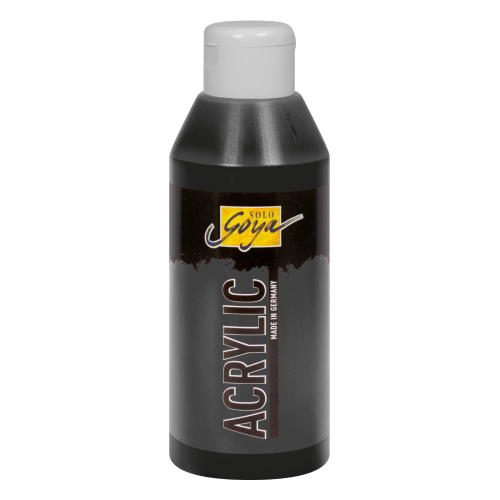Solo Goya Acrylic 250ml- Black- 52501529