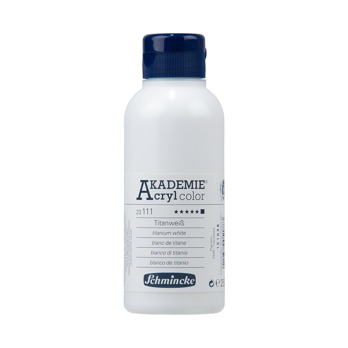 Schmincke, Akademie , titanium white, 250ml (23111)- 05640268