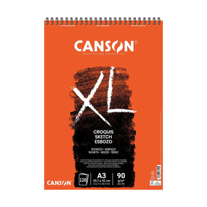 Canson XL Sketch pad Croquis 120sheet, A3, 90gsm - 07021632